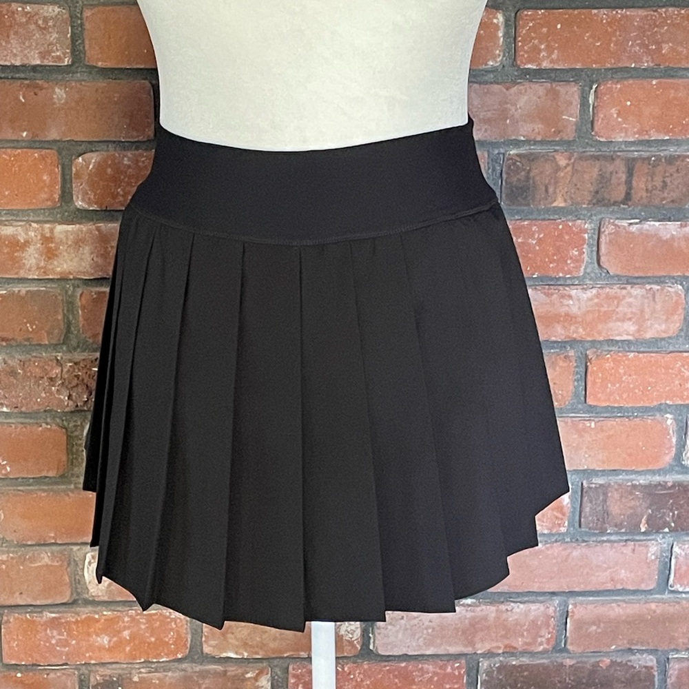 Tek Gear Black Athletic Mini Skort, Sz Lg